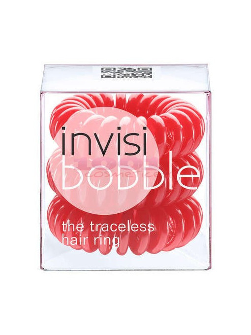 Invisibobble traceless hair ring inel pentru par rosu 1 - 1001cosmetice.ro