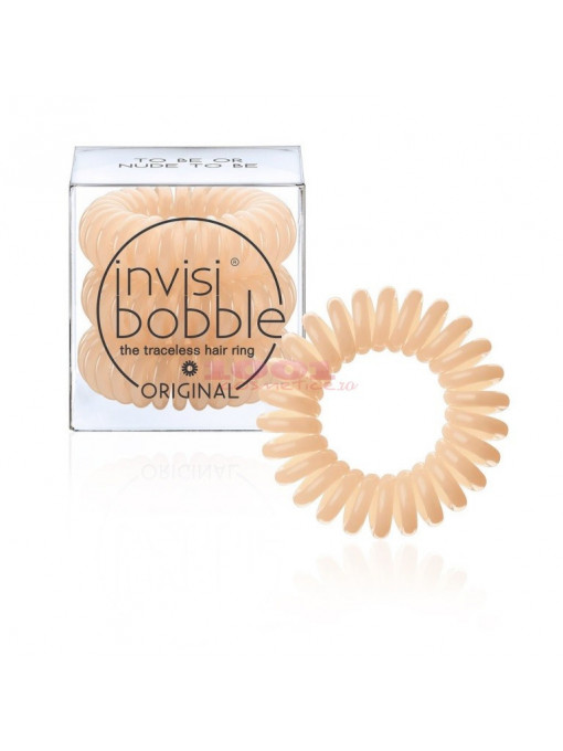 Invisibobble traceless hair ring inel pentru par to be or nude to be 1 - 1001cosmetice.ro