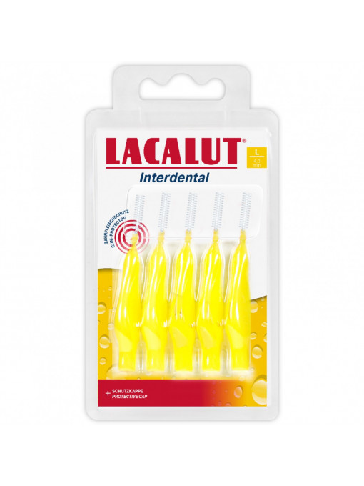 Lacalut | Lacalut periute interdentare set 5 bucati marimea l | 1001cosmetice.ro