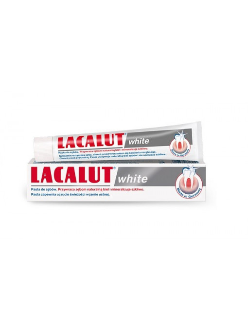 Igiena orala, lacalut | Lacalut white pasta de dinti | 1001cosmetice.ro