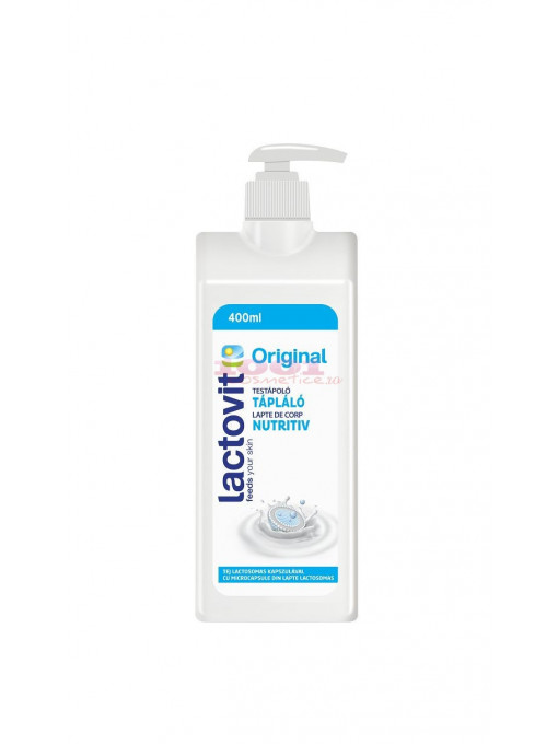 Crema corp | Lactovit lapte pentru corp original lactovit 400 ml | 1001cosmetice.ro