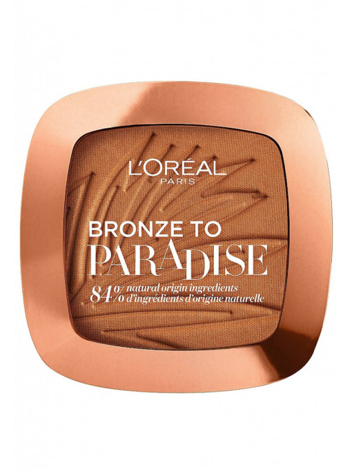 Make-up, loreal | Loreal bronze to paradise pudra bronzanta back to bronze 03 | 1001cosmetice.ro