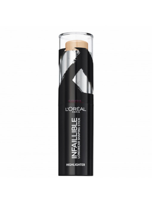 Loreal | Loreal infaillible shaping highlighter iluminator stick gold is cold 502 | 1001cosmetice.ro