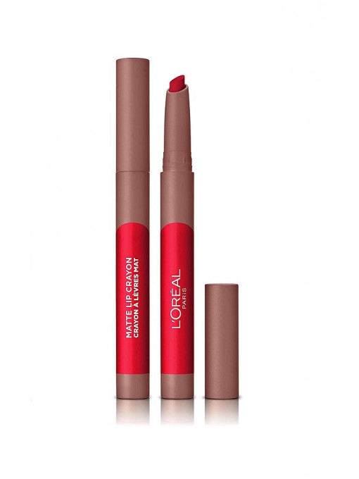 Make-up, loreal | Loreal matte lip crayon ruj de buze mat maple dream 103 | 1001cosmetice.ro