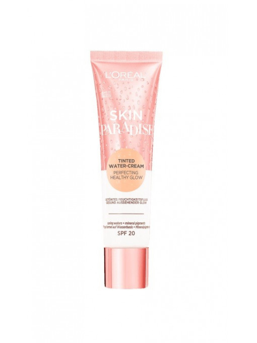 Loreal | Loreal skin paradise tinted water cream crema hidratanta nuantatoare spf 20 fair 01 | 1001cosmetice.ro