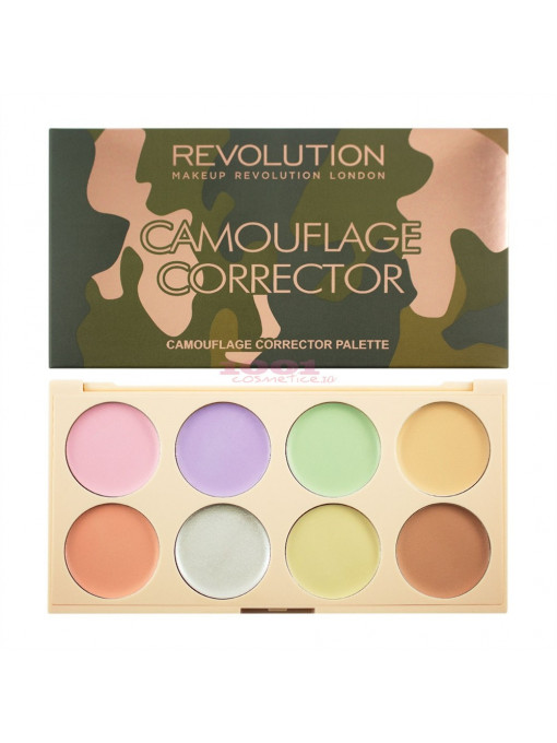 Makeup revolution camouflage corrector palette 1 - 1001cosmetice.ro