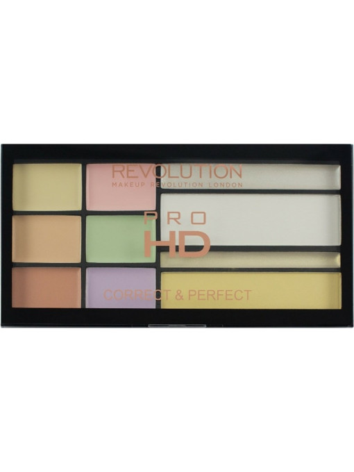 MAKEUP REVOLUTION LONDON PRO HD PRIME CORRECT & PERFECT PALETTE
