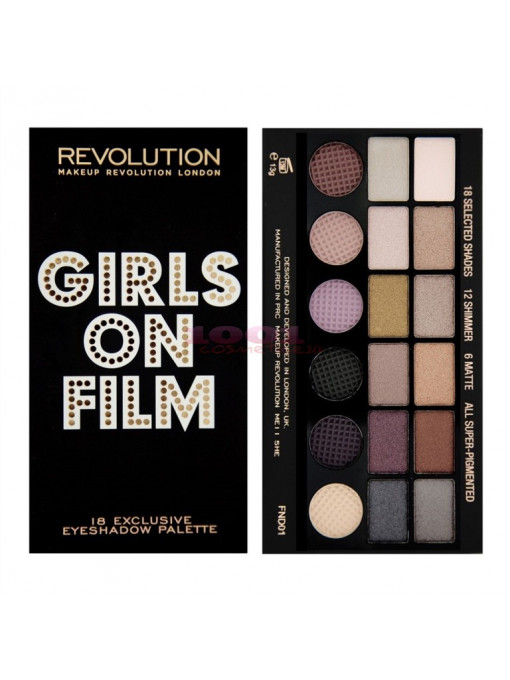 Makeup revolution london salvation girls on film palette 1 - 1001cosmetice.ro