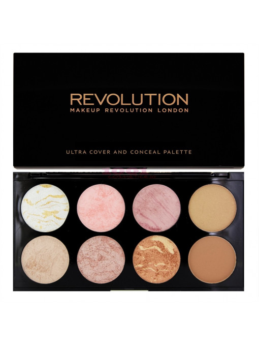 Makeup revolution london ultra blush palette golden sugar 1 - 1001cosmetice.ro
