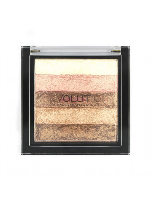 Makeup revolution london vivid shimmer brick radiant 1 - 1001cosmetice.ro