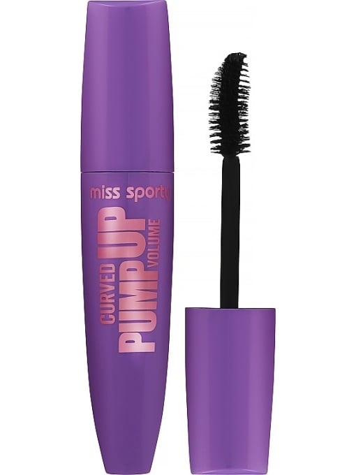 Mascara Pump Up Booster Curve it! Extra Black, Miss Sporty , 12 ml