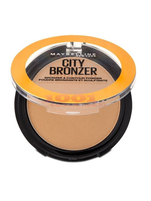 Bronzer &amp; contur | Maybelline city bronzer bronzing & contouring medium cool 200 | 1001cosmetice.ro