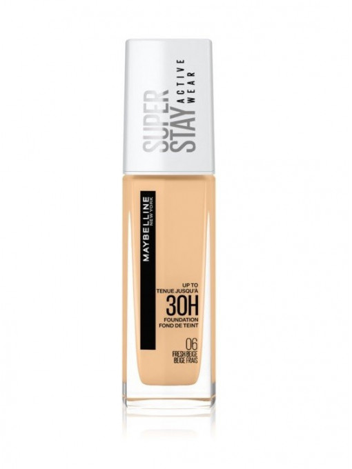 Make-up, maybelline | Maybelline superstay active wear 30h fond de ten fresh beige 06 | 1001cosmetice.ro