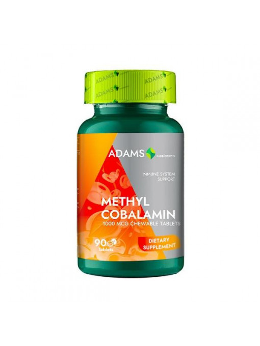 Methyl Cobalamin 1000mcg Adams, 90 tablete