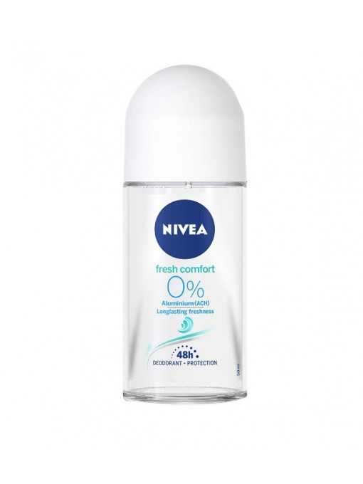 Nivea fresh comfort antiperspirant women roll on 1 - 1001cosmetice.ro