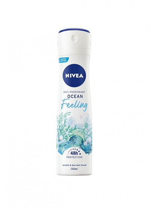 Parfumuri dama, nivea | Nivea ocean feeling spray antiperspirant | 1001cosmetice.ro