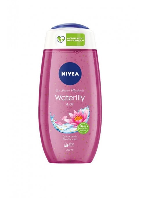 Corp, nivea | Nivea waterlily & oil gel de dus | 1001cosmetice.ro