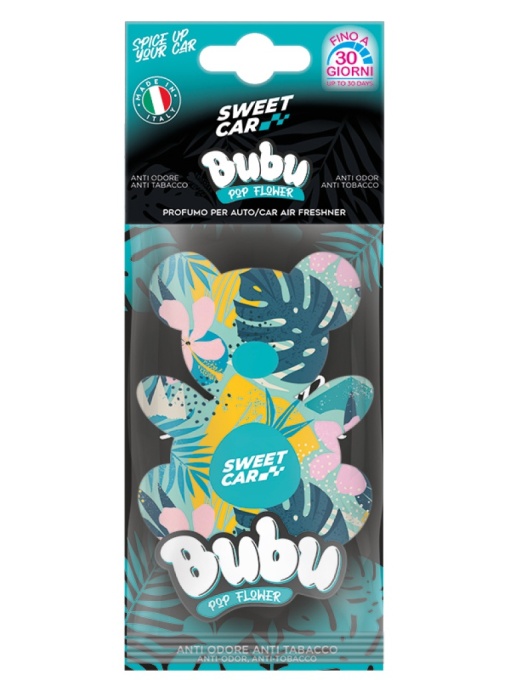 Produse cosmetice online - 1001cosmetice.ro | Odorizant auto bubu pop flower sweet car, 5.5g | 1001cosmetice.ro