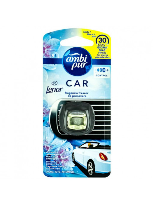 Auto | Odorizant auto lichid clip lenor spring awakening ambi pur, 2 ml | 1001cosmetice.ro