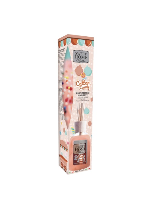 Odorizante camera, sweet home | Odorizant betisoare pentru camera miros de vata de zahar sweet home 100 ml | 1001cosmetice.ro