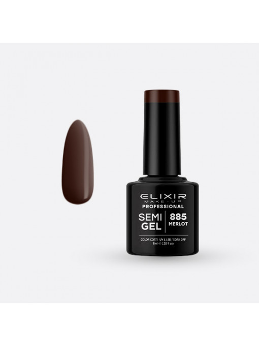 Oja semipermanenta | Oja semipermanenta semi gel elixir makeup professional 885, 8 ml | 1001cosmetice.ro