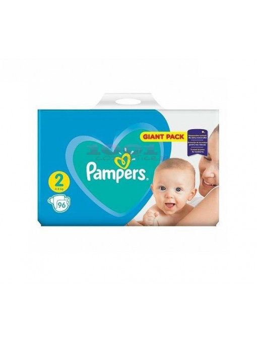 Copii | Pampers active baby scutece copii nr.2 giant pack 96 bucati | 1001cosmetice.ro