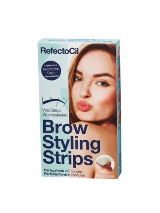 Make-up, refectocil | Refectocil brow styling strips benzi pentru sprancene 4 bucati | 1001cosmetice.ro