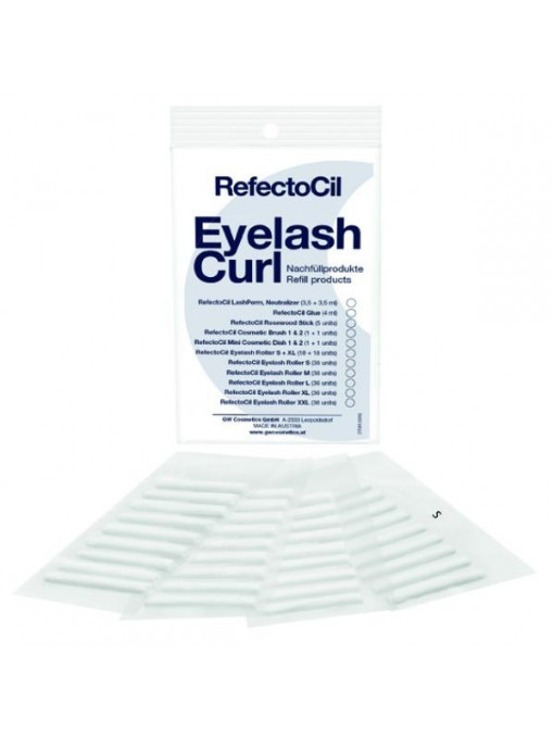 Vopsea de par | Refectocil eyelash curl/lift aplicator permanent gene | 1001cosmetice.ro