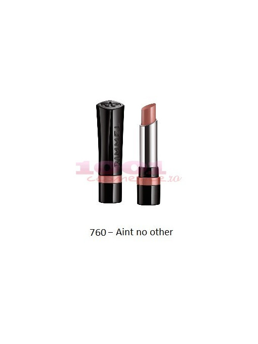 Rimmel london the only lipstick ruj de buze aint no other 760 1 - 1001cosmetice.ro