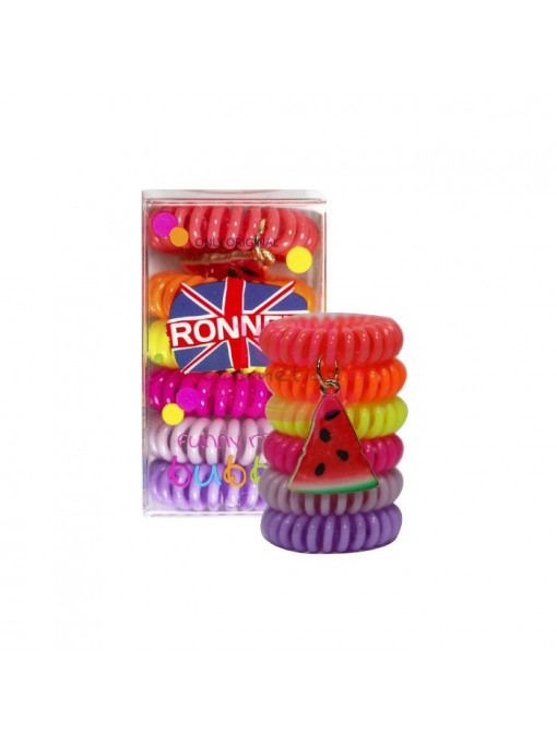 Accesorii &amp; aparatura, ronney | Ronney professional funny ring bubble set 6 inele de par 8 | 1001cosmetice.ro