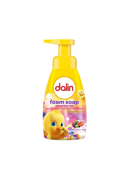 Ingrijire copii | Sapun spuma cu fructe de padure dalin, 200 ml | 1001cosmetice.ro