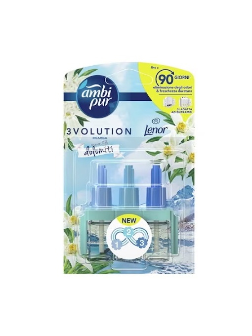 Set 3 rezerve Dolomiti, Perfect Scents/Ambi Pur, 20 ml