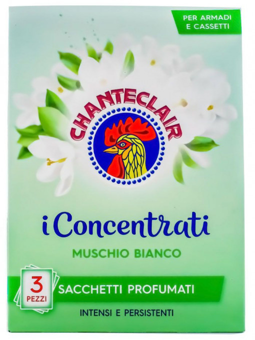 Set Saculeti Parfumati Chanteclair Mosc Alb