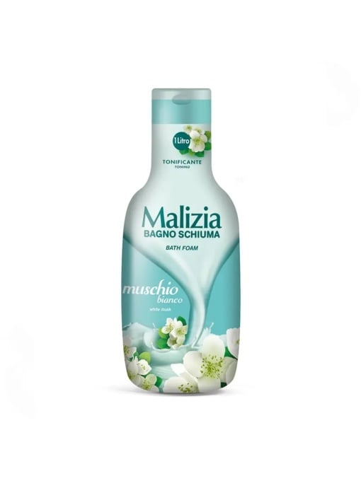 Corp | Spumant de baie muschio bianco antibacterian malizia, 1l | 1001cosmetice.ro