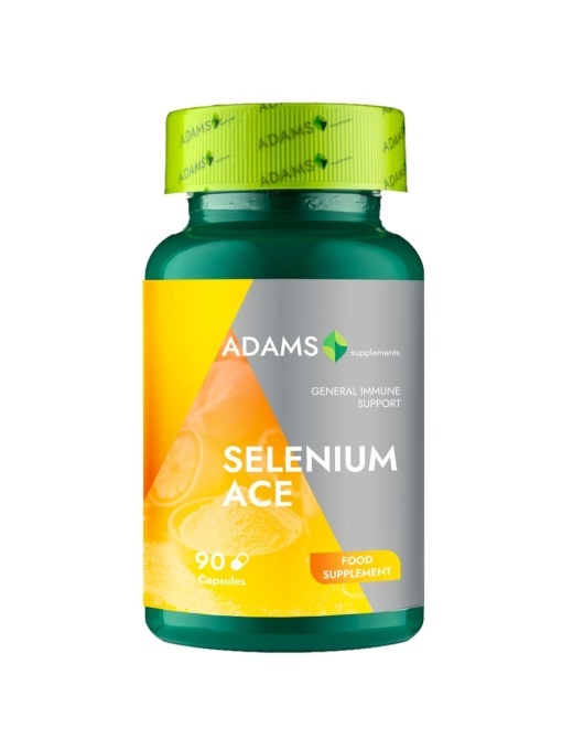 | Supliment selenium ace, adams, 90 capsule | 1001cosmetice.ro