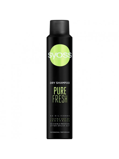 Syoss | Syoss pure fresh sampon uscat pentru scalp sensitive | 1001cosmetice.ro