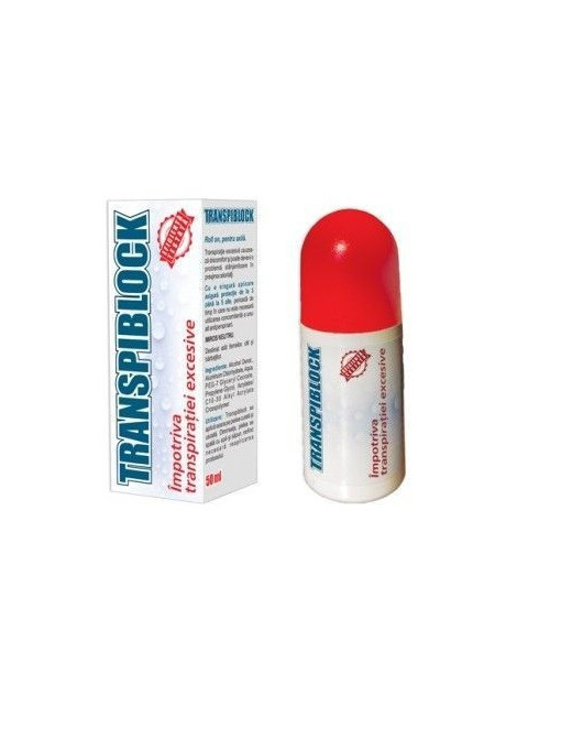 Spray &amp; stick barbati | Transpiblock roll on pentru axila impotriva transpiratiei excesive | 1001cosmetice.ro