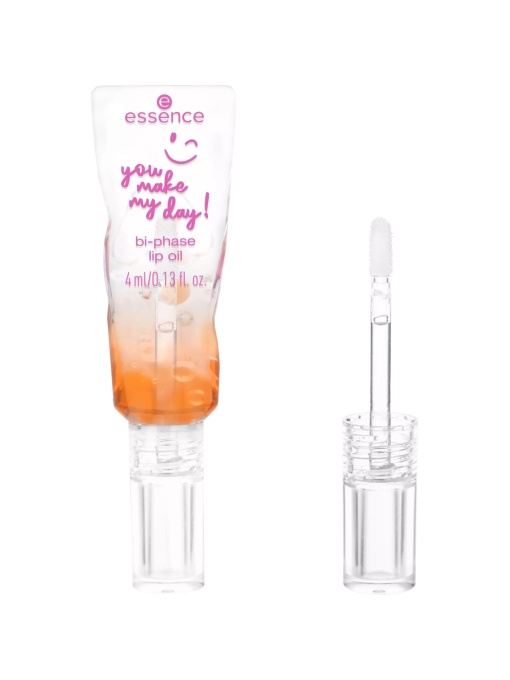 Gloss, essence | Ulei pentru buze bifazic, you make my day! , essence, 4 ml | 1001cosmetice.ro