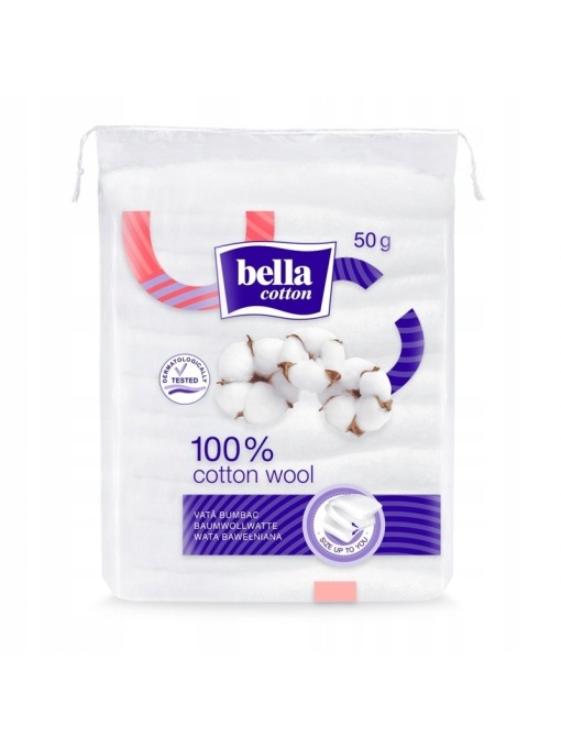 Corp | Vata 100% bumbac, bella, 50 g | 1001cosmetice.ro