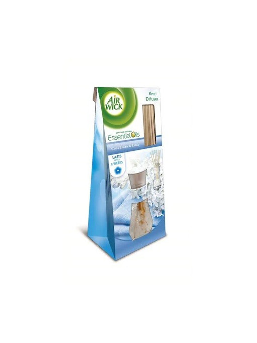 Air wick reed diffuser odorizant betisoare parfumate cu liliac alb 1 - 1001cosmetice.ro