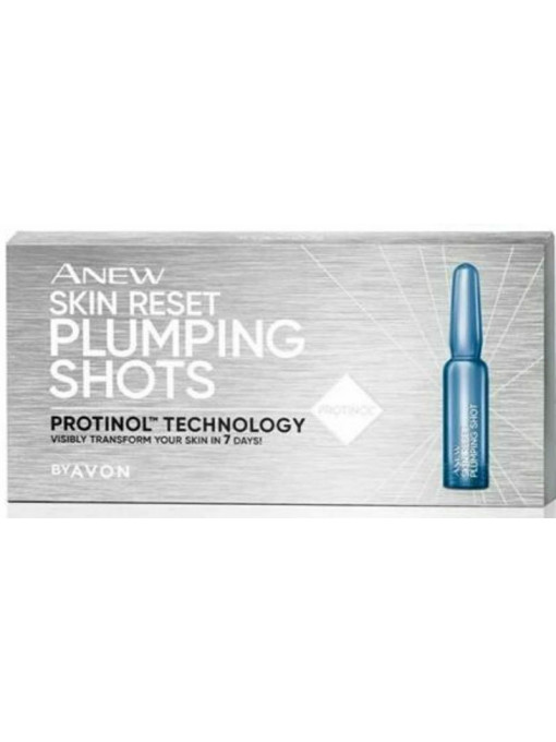 Ten, avon | Avon anew skin reset plumping shots fiole pentru hidratare | 1001cosmetice.ro