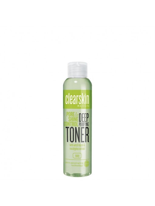 Lotiuni tonice | Avon clearskin deep purifyng toner pentru controlul sebumului | 1001cosmetice.ro