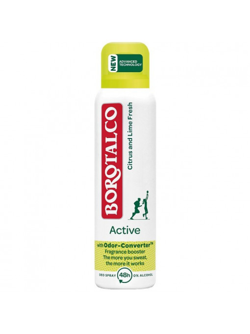 Spray &amp; stick barbati, borotalco | Borotalco active deodorant antiperspirant spray | 1001cosmetice.ro