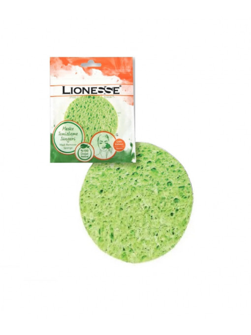 Burete abraziv natural pentru peeling ten, 240, lionesse 1 - 1001cosmetice.ro