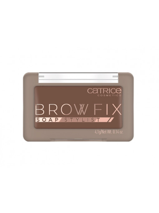Machiaj sprancene | Catrice brow fix soap stylist sapun pentru fixarea sprancenelor light brown 020 | 1001cosmetice.ro