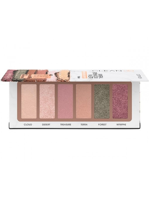 Truse make-up, catrice | Catrice clean id mineral eyeshadow palette super natural energy paleta de farduri force of nature 030 | 1001cosmetice.ro