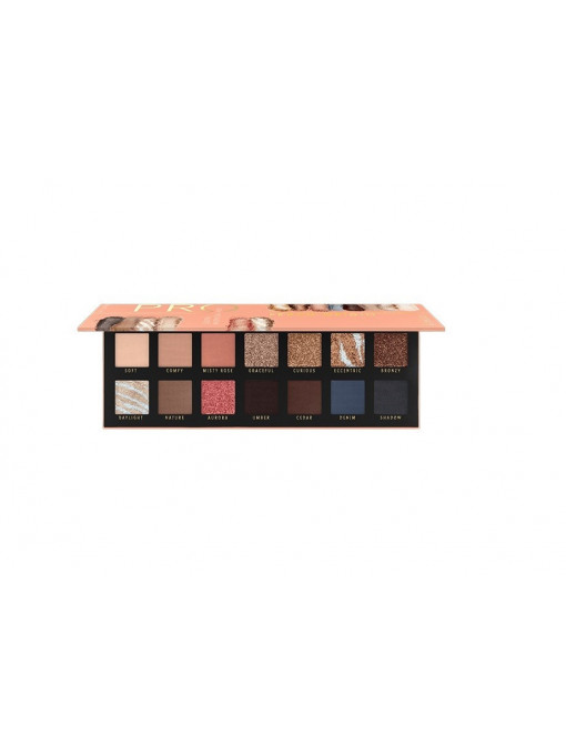 Truse make-up, catrice | Catrice pro peach origin slim eyeshadow palette 010 | 1001cosmetice.ro