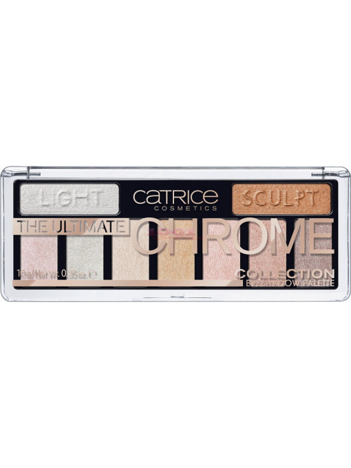 Catrice the ultimate chrome collection eyeshadow palette 1 - 1001cosmetice.ro