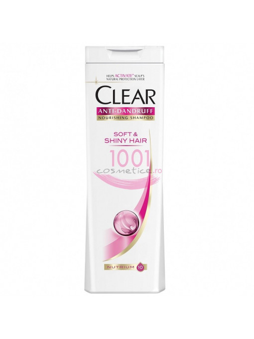 Clear soft & shiny hair sampon antimatreata femei 1 - 1001cosmetice.ro