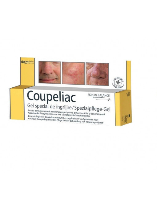 Coupeliac gel dermatocosmetic impotriva cuperozei 1 - 1001cosmetice.ro